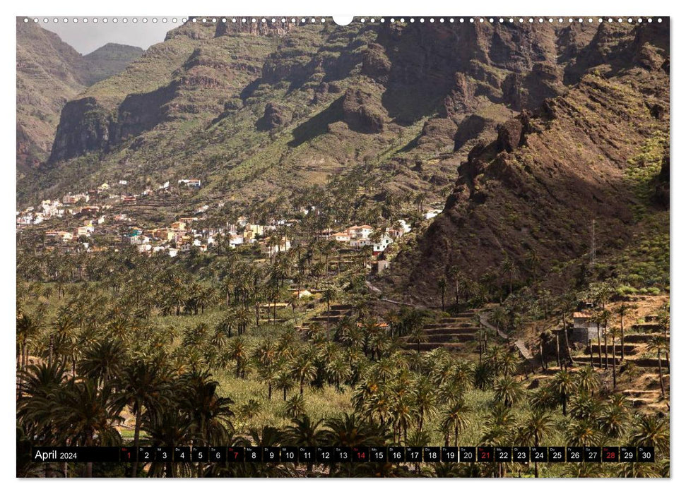La Gomera - Valle Gran Rey (CALVENDO Premium Wandkalender 2024)