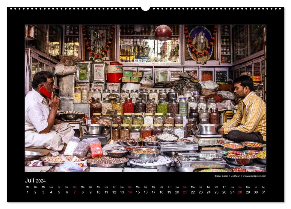 Willkommen in Indien 2024 (CALVENDO Premium Wandkalender 2024)