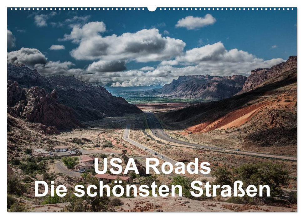 USA Roads (CALVENDO Wandkalender 2024)