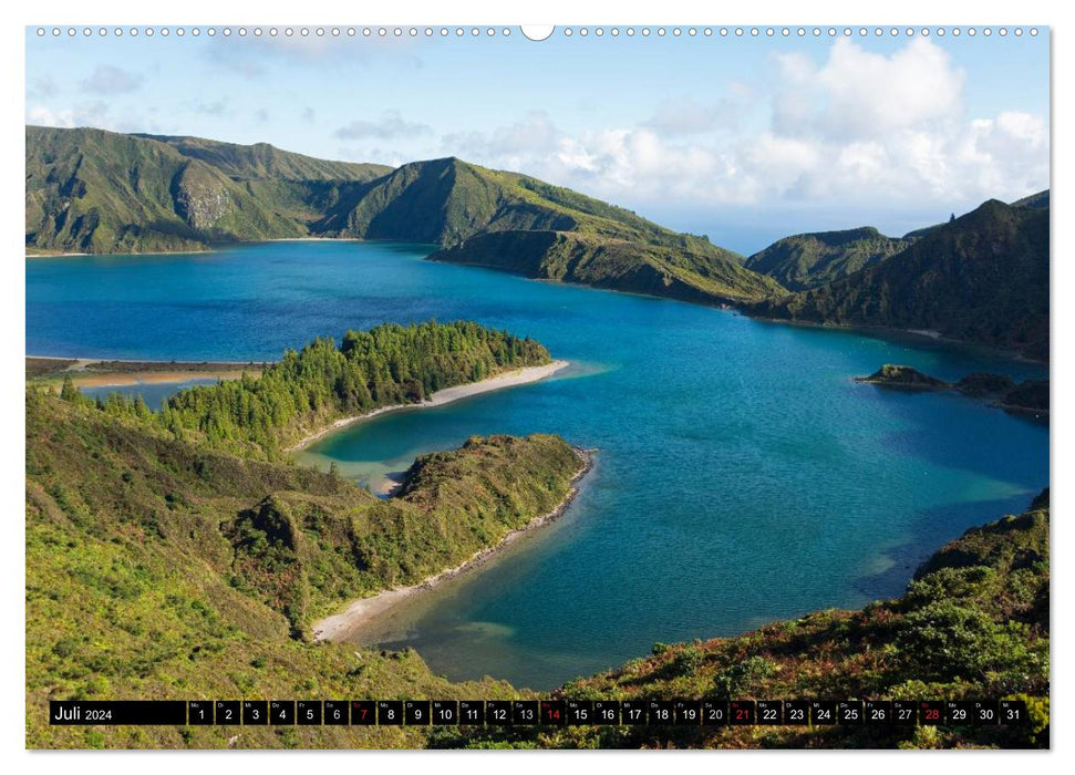 Perlen im Atlantik - Azoren (CALVENDO Premium Wandkalender 2024)