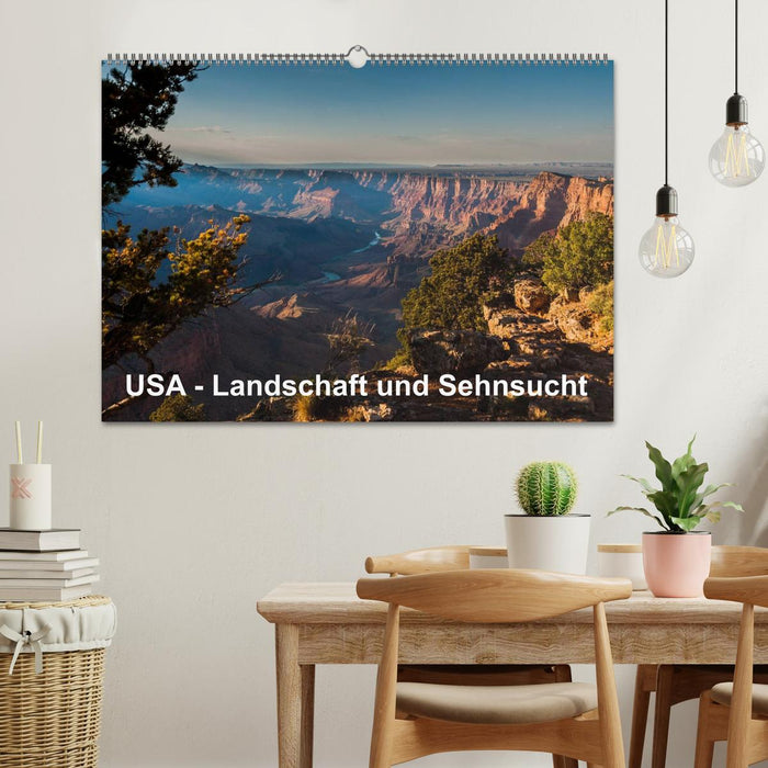 USA – Landschaft und Sehnsucht (CALVENDO Wandkalender 2024)