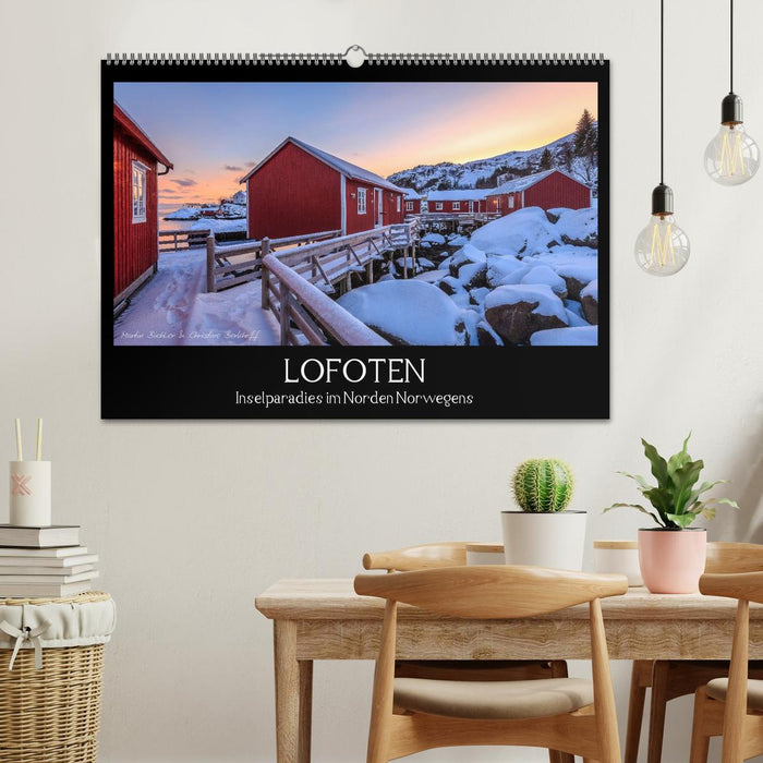 LOFOTEN - island paradise in the north of Norway (CALVENDO wall calendar 2024) 