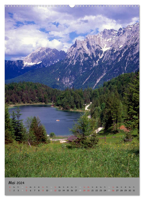 Malerische Bergseen (CALVENDO Premium Wandkalender 2024)