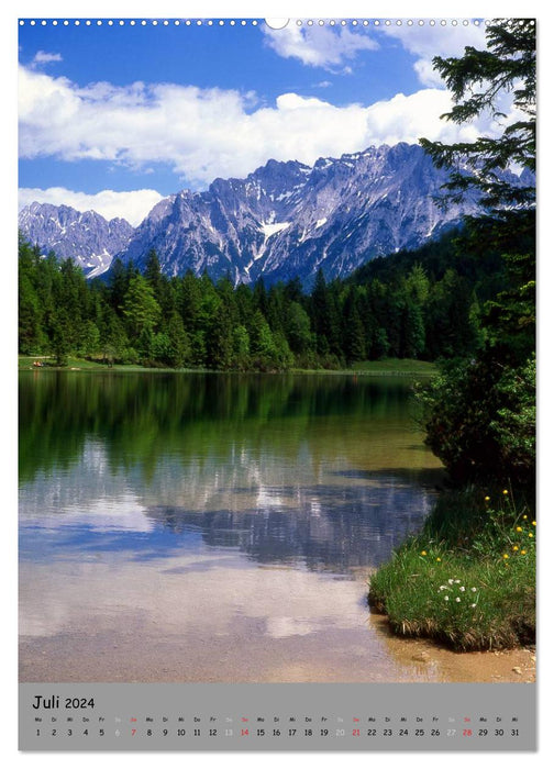 Malerische Bergseen (CALVENDO Premium Wandkalender 2024)