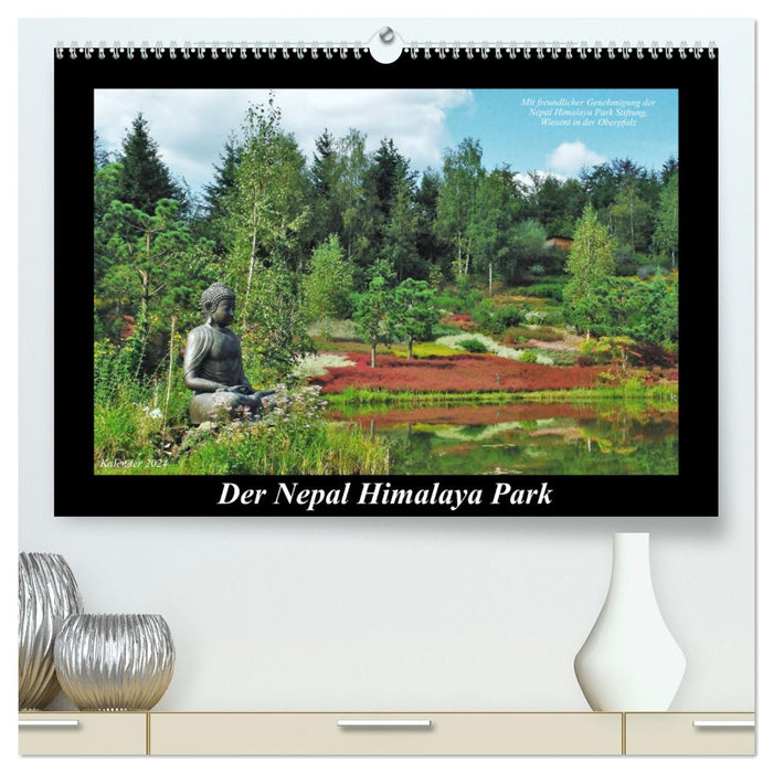 Der Nepal Himalaya Park (CALVENDO Premium Wandkalender 2024)