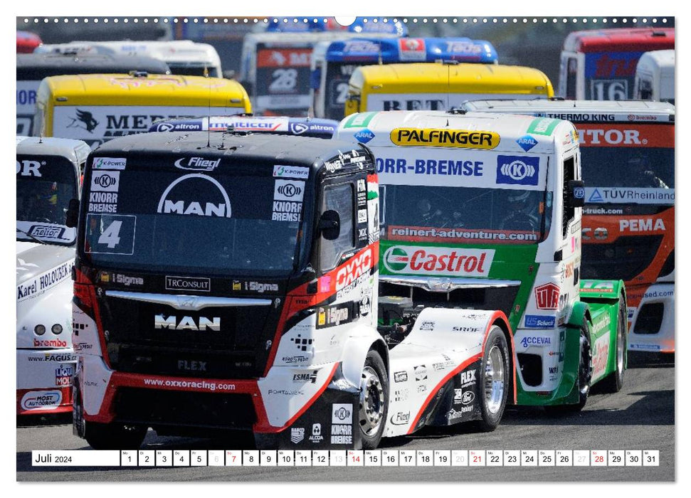 Faszination Truck Racing (CALVENDO Premium Wandkalender 2024)