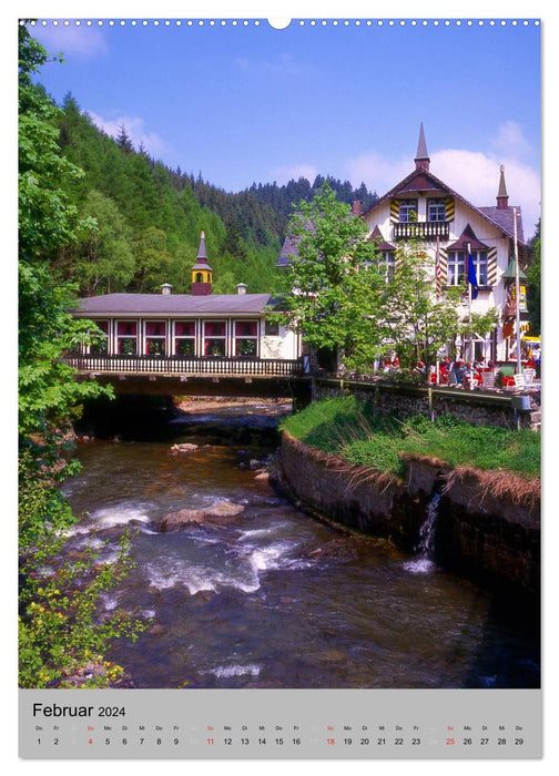 The Harz and its sights (CALVENDO wall calendar 2024) 