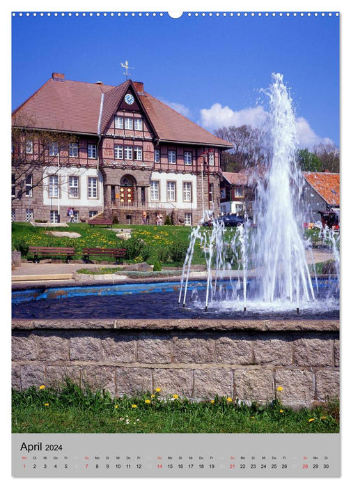 The Harz and its sights (CALVENDO wall calendar 2024) 