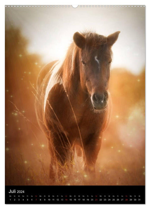 Chevaux mystiques (Calvendo Premium Wall Calendar 2024) 