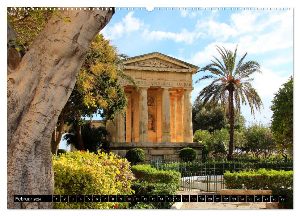 Malta - Jewel in the Mediterranean (CALVENDO wall calendar 2024) 