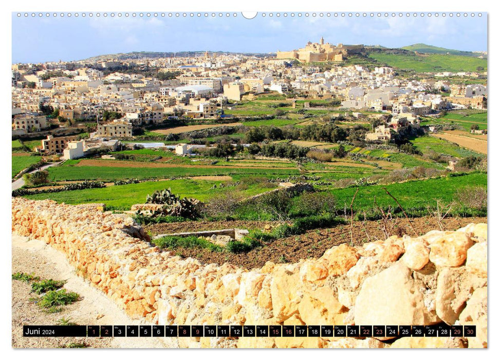 Malta - Jewel in the Mediterranean (CALVENDO wall calendar 2024) 