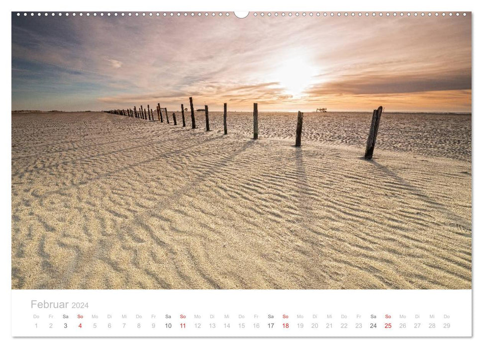 St. Peter-Ording (CALVENDO Premium Wandkalender 2024)