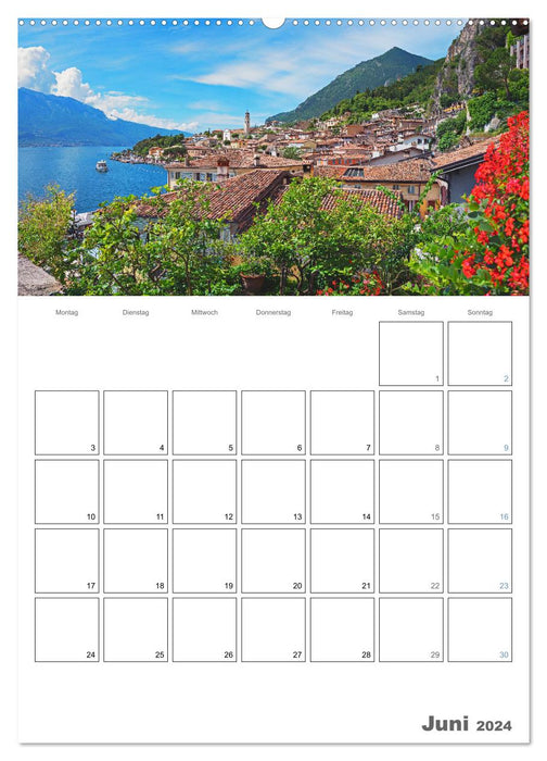 Lake Garda Idyll 2024 (CALVENDO wall calendar 2024) 