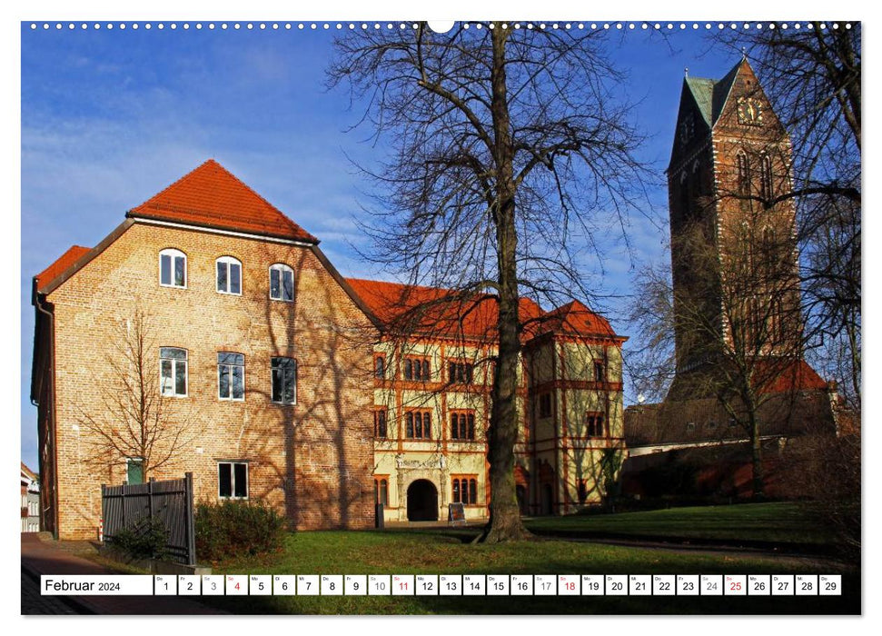 Views of Wismar 2024 (CALVENDO wall calendar 2024) 