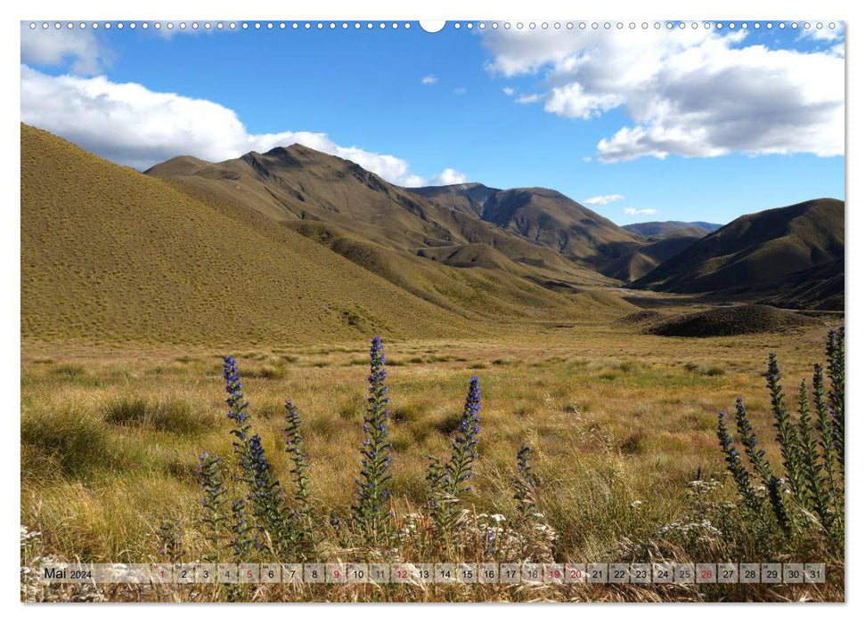 Kia ora, Aotearoa - Wunderbares Neuseeland (CALVENDO Premium Wandkalender 2024)