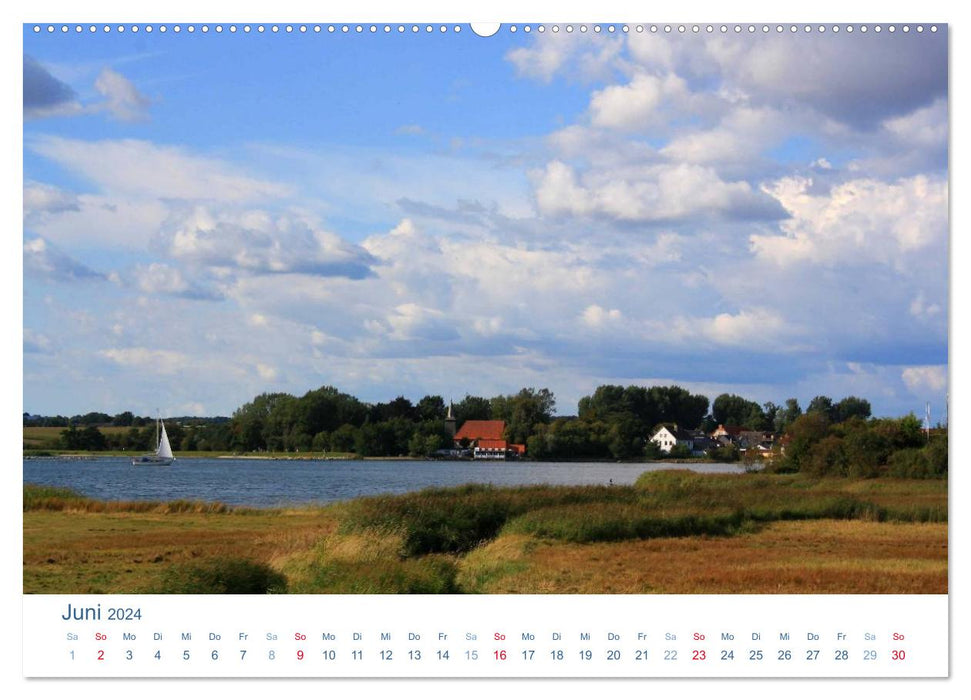 Schwansen 2024. Impressionen zwischen Schlei und Ostsee (CALVENDO Premium Wandkalender 2024)