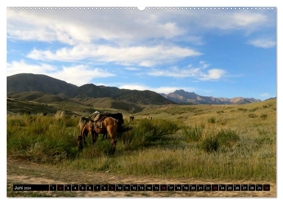 Landscapes Kyrgyzstan (CALVENDO Premium Wall Calendar 2024) 