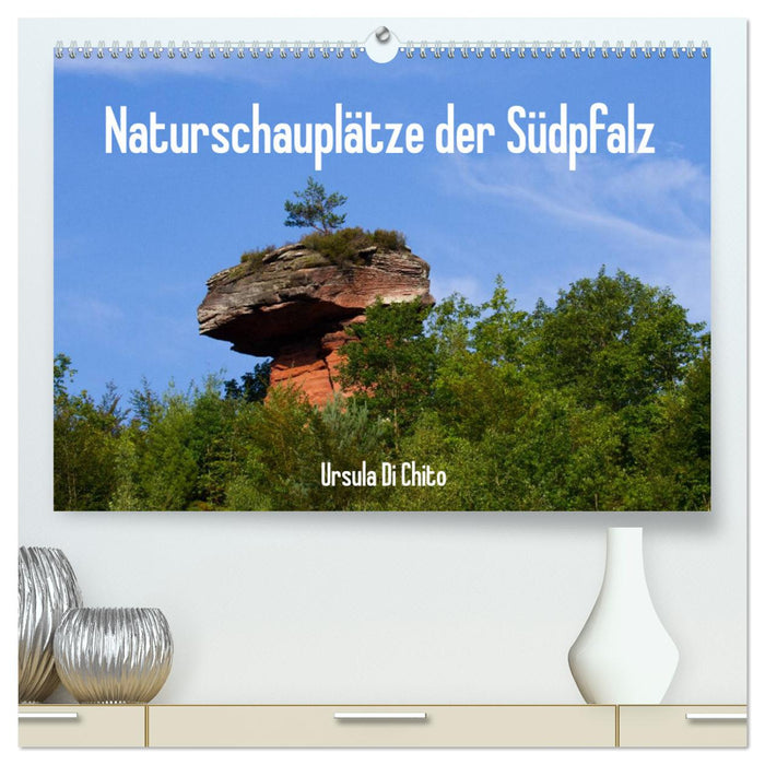 Naturschauplätze der Südpfalz (CALVENDO Premium Wandkalender 2024)