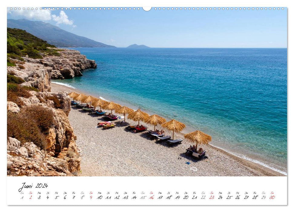 Beaches of the World (CALVENDO Premium Wall Calendar 2024) 