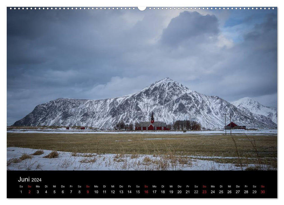 Lofoten impressions by Armin Fuchs (CALVENDO wall calendar 2024) 