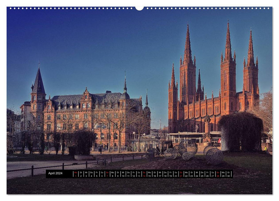 Wiesbaden - Inside (CALVENDO Premium Wall Calendar 2024) 
