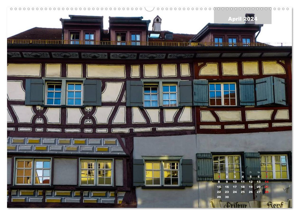 Impressions from Wangen im Allgäu (CALVENDO wall calendar 2024) 