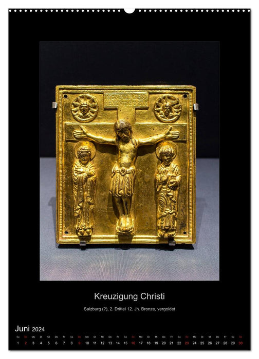 Gold - Treasures of the Kunstkammer Vienna (CALVENDO wall calendar 2024) 