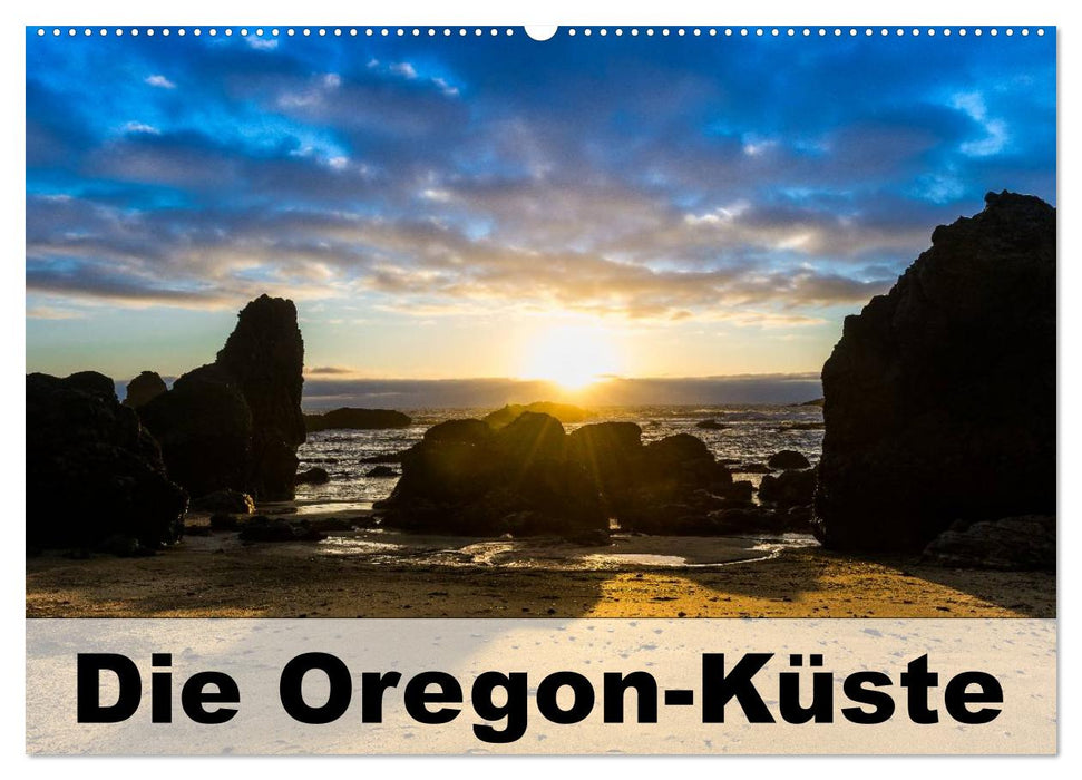The Oregon Coast (CALVENDO Wall Calendar 2024) 
