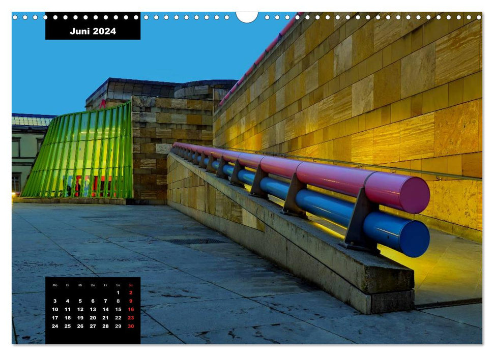 City Lights - Lights of the Night (CALVENDO Wall Calendar 2024) 