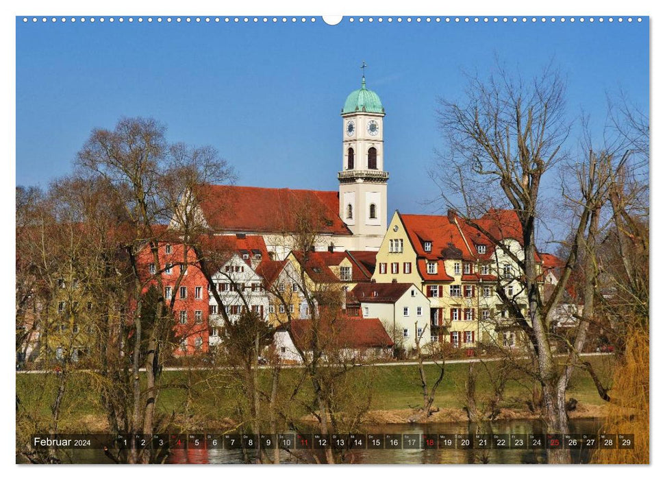 The colors of Regensburg (CALVENDO wall calendar 2024) 