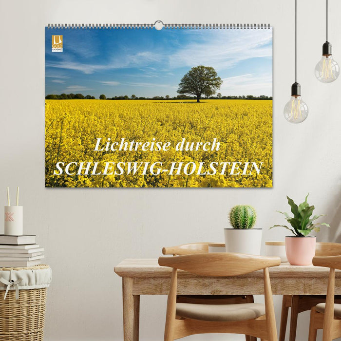 Light journey through Schleswig-Holstein (CALVENDO wall calendar 2024) 