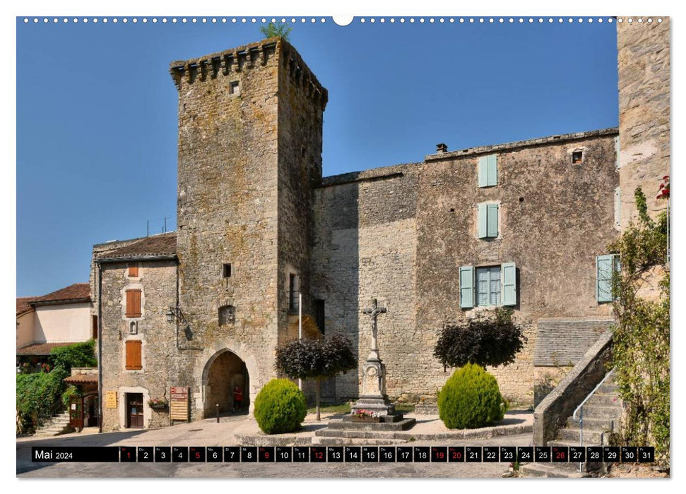 France's defensive south - fortresses and fortifications in Languedoc-Roussillon (CALVENDO wall calendar 2024) 