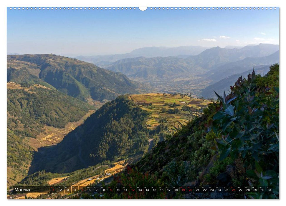 Ethiopia, original Africa (CALVENDO Premium Wall Calendar 2024) 