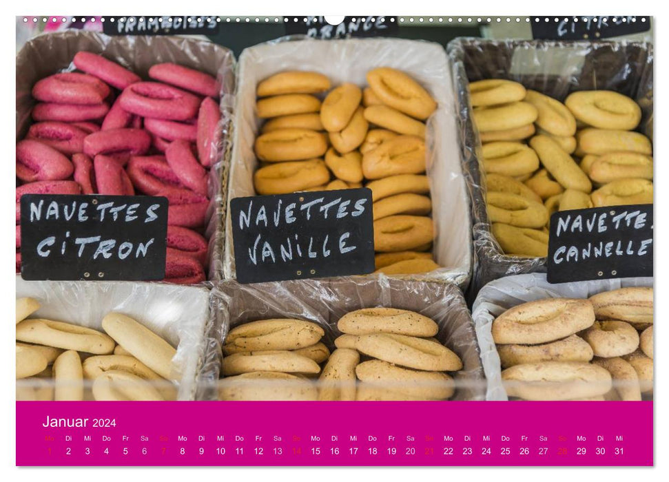 Marché Provencal - Markets of Provence (CALVENDO wall calendar 2024) 