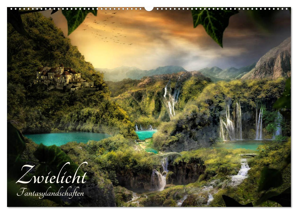 Zwielicht - Fantasylandschaften (CALVENDO Wandkalender 2024)