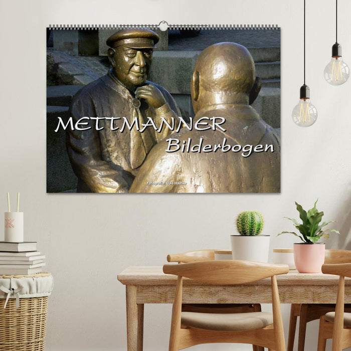 Feuille d'images Mettmann 2024 (calendrier mural CALVENDO 2024) 