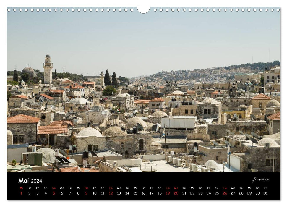 Israel - impressive, different, beautiful! (CALVENDO wall calendar 2024) 