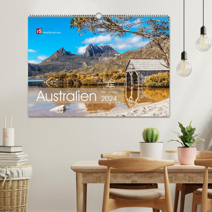 Australia 2024 Nature and Culture (CALVENDO Wall Calendar 2024) 
