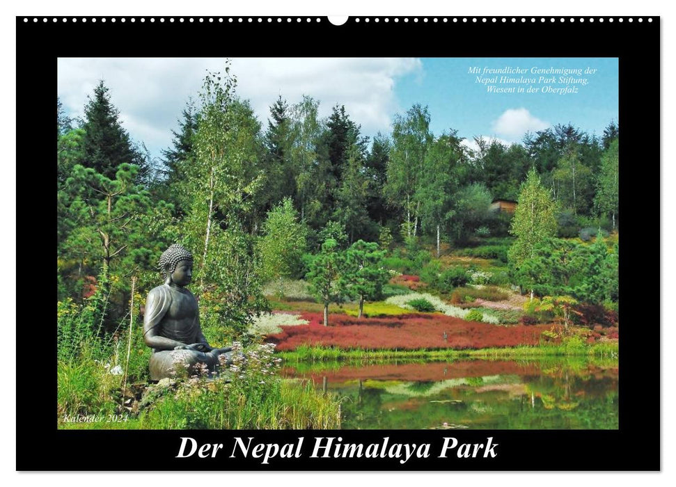 Der Nepal Himalaya Park (CALVENDO Wandkalender 2024)