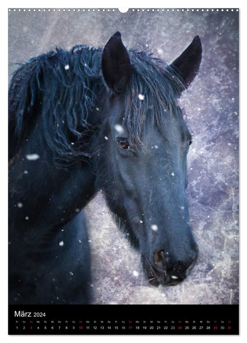 Mystical horses (CALVENDO wall calendar 2024) 