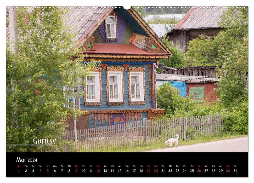 From Moscow to St. Petersburg (CALVENDO wall calendar 2024) 