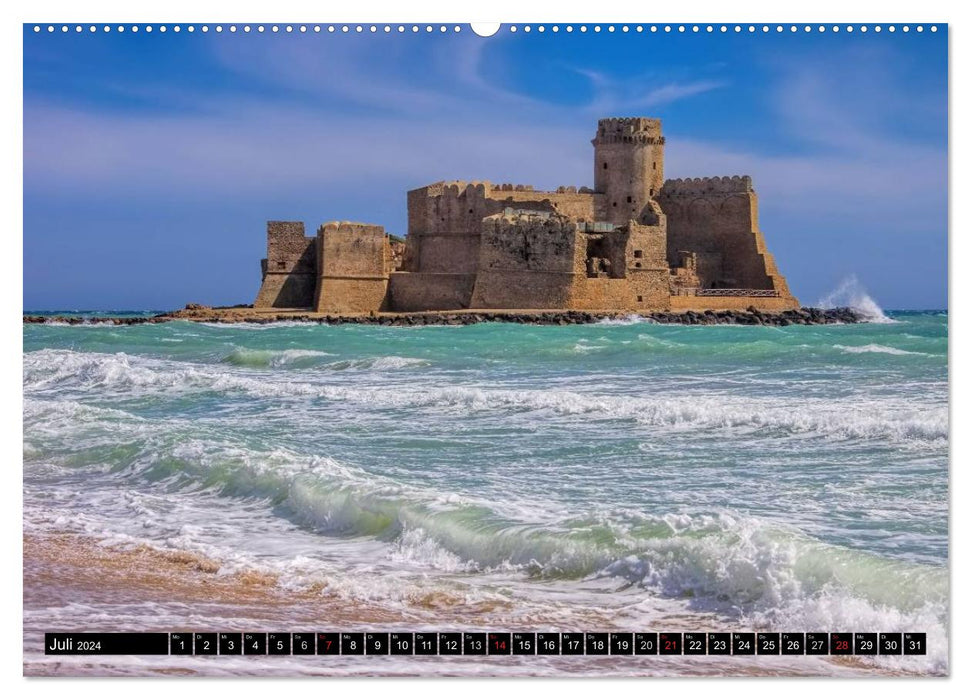 Castles in Italy (CALVENDO Premium Wall Calendar 2024) 