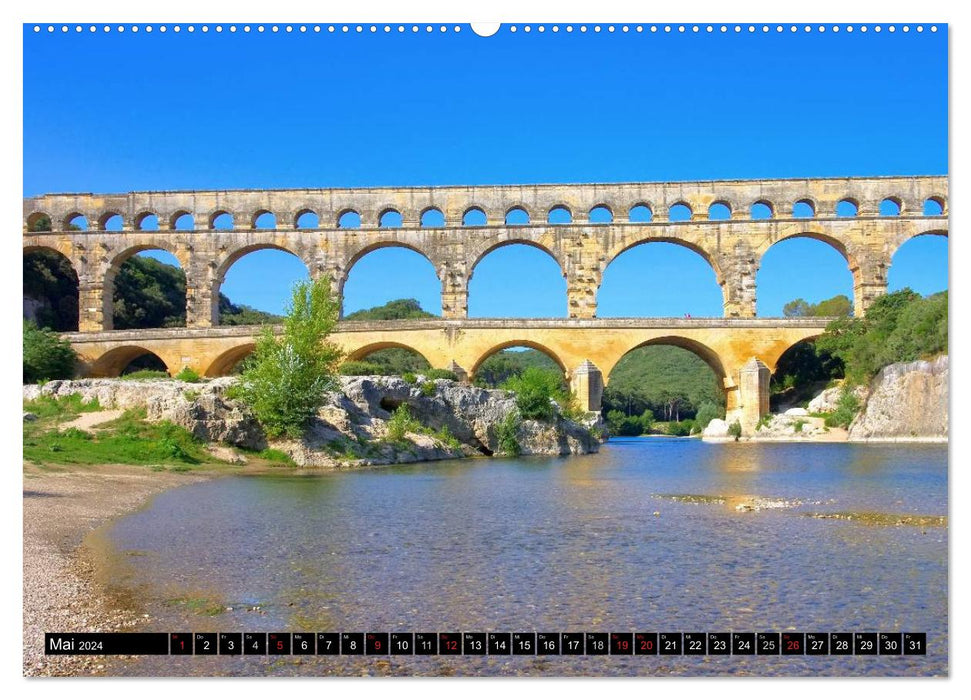 Aquädukte in Europa (CALVENDO Premium Wandkalender 2024)