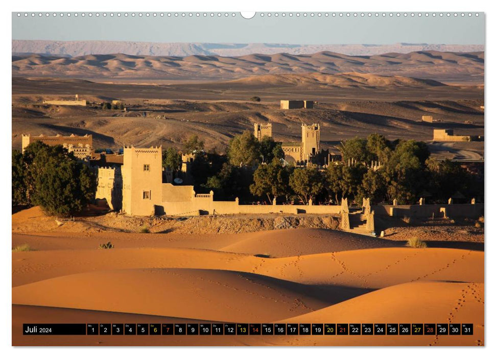 Erg Chebbi - Morocco's dream dunes (CALVENDO Premium Wall Calendar 2024) 