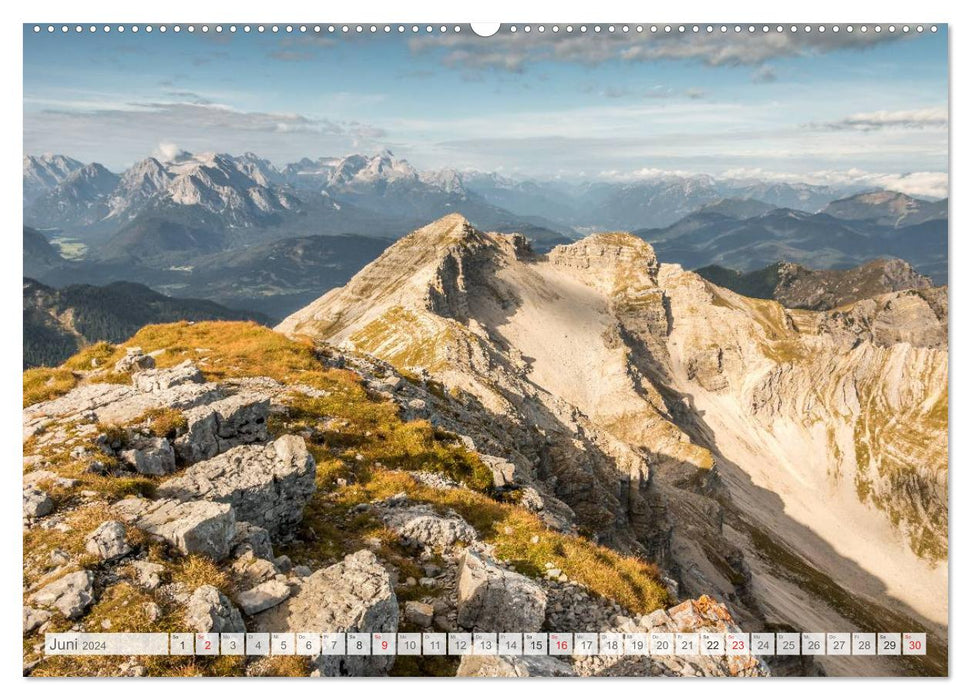 Fascination des « pixels de montagne » pour la randonnée en montagne (calendrier mural CALVENDO 2024) 