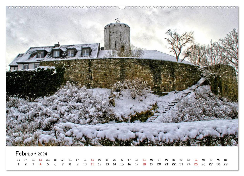 Les plus beaux endroits de l'Eifel - Reifferscheid (calendrier mural CALVENDO 2024) 