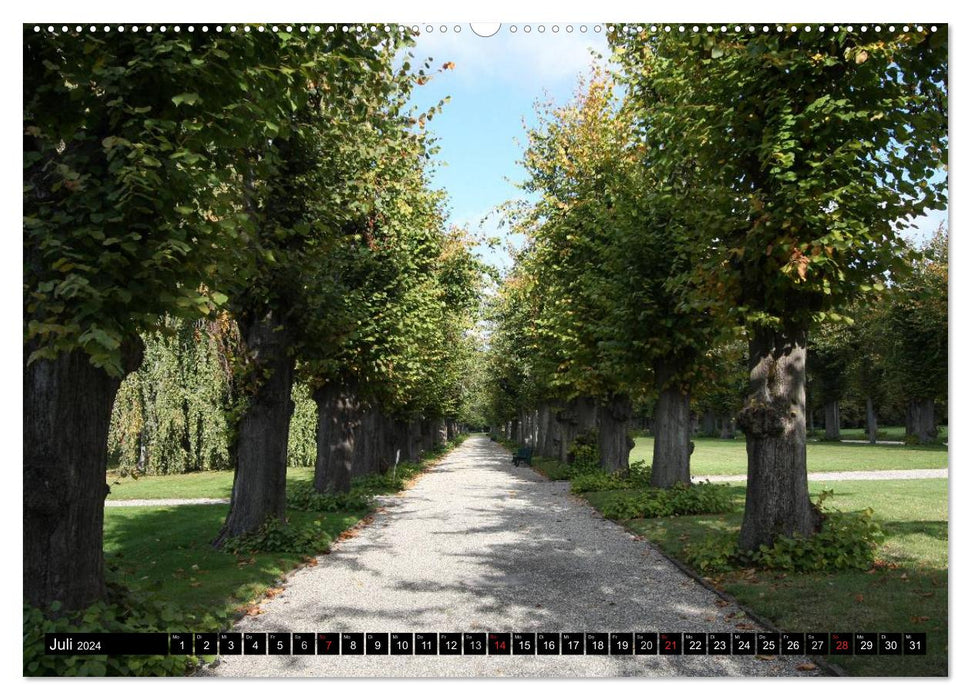 Hannovers prachtvolle Gärten (CALVENDO Premium Wandkalender 2024)