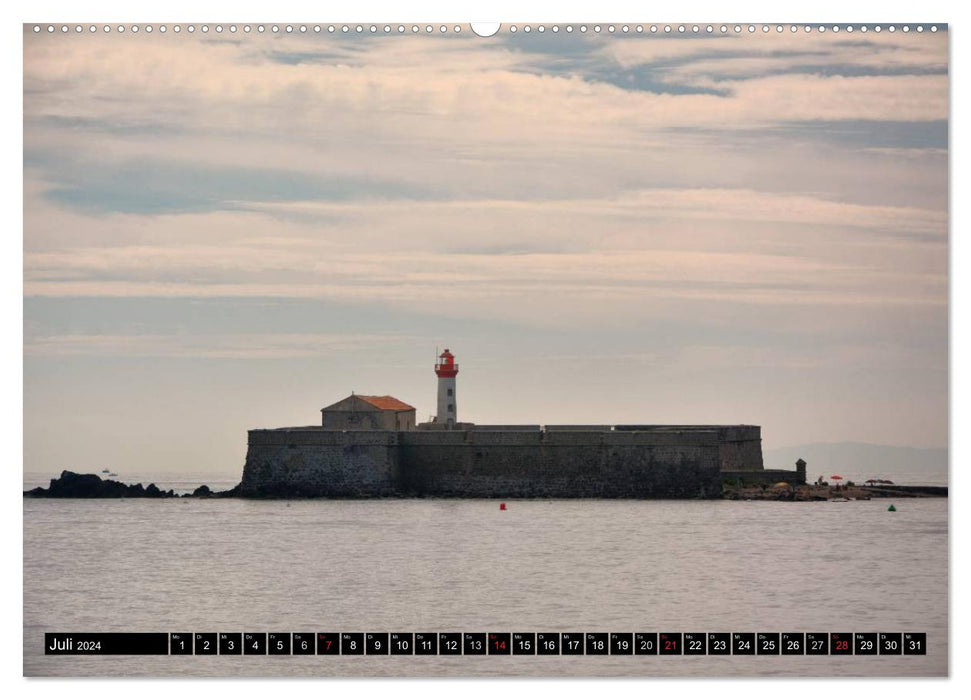 France's defensive south - fortresses and fortifications in Languedoc-Roussillon (CALVENDO Premium Wall Calendar 2024) 
