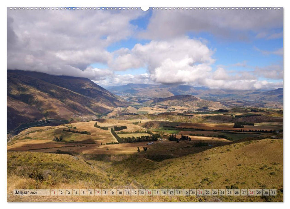 Kia ora, Aotearoa – Merveilleuse Nouvelle-Zélande (Calendrier mural CALVENDO 2024) 