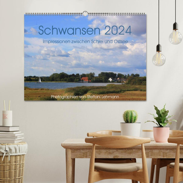 Schwansen 2024. Impressions between the Schlei and the Baltic Sea (CALVENDO wall calendar 2024) 